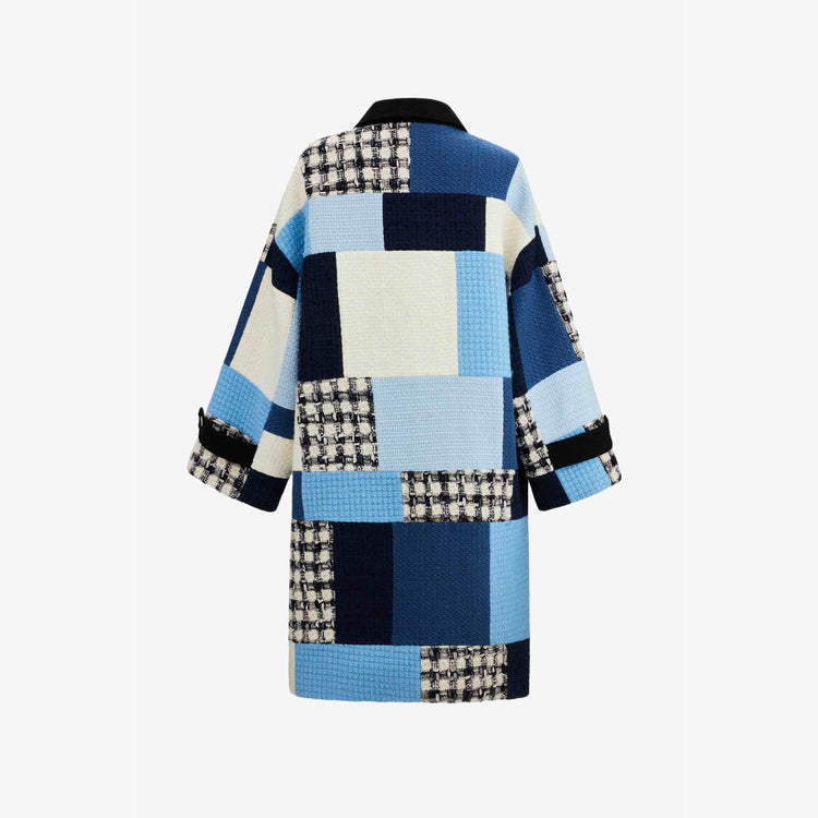 Humayra.S Hollowed Patchwork Coat